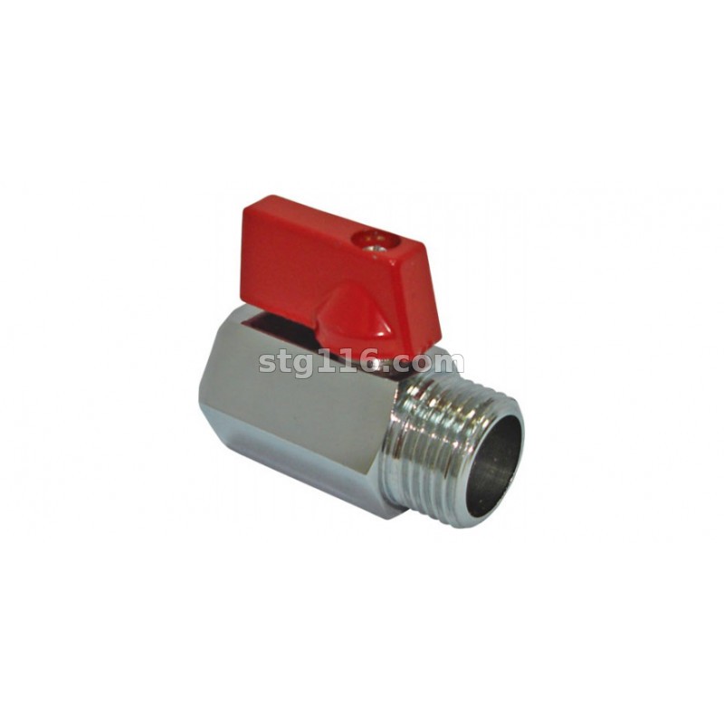 Кран шаровый МИНИ Alt в/н хром 1/2" Alt-z801